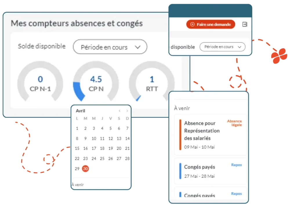 My Silae, c’est une solution pensée pour simplifier les demandes RH entre l’entreprise et ses salariés.
