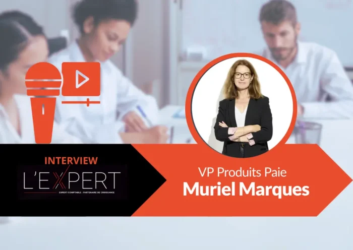 Visuel de l’interview L’Expert avec Muriel Marques, VP Produits Paie chez Silae, sur la réforme DSN de substitution