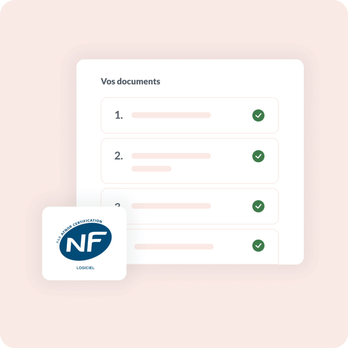 Illustration représentant le coffre-fort numérique eDocSafe