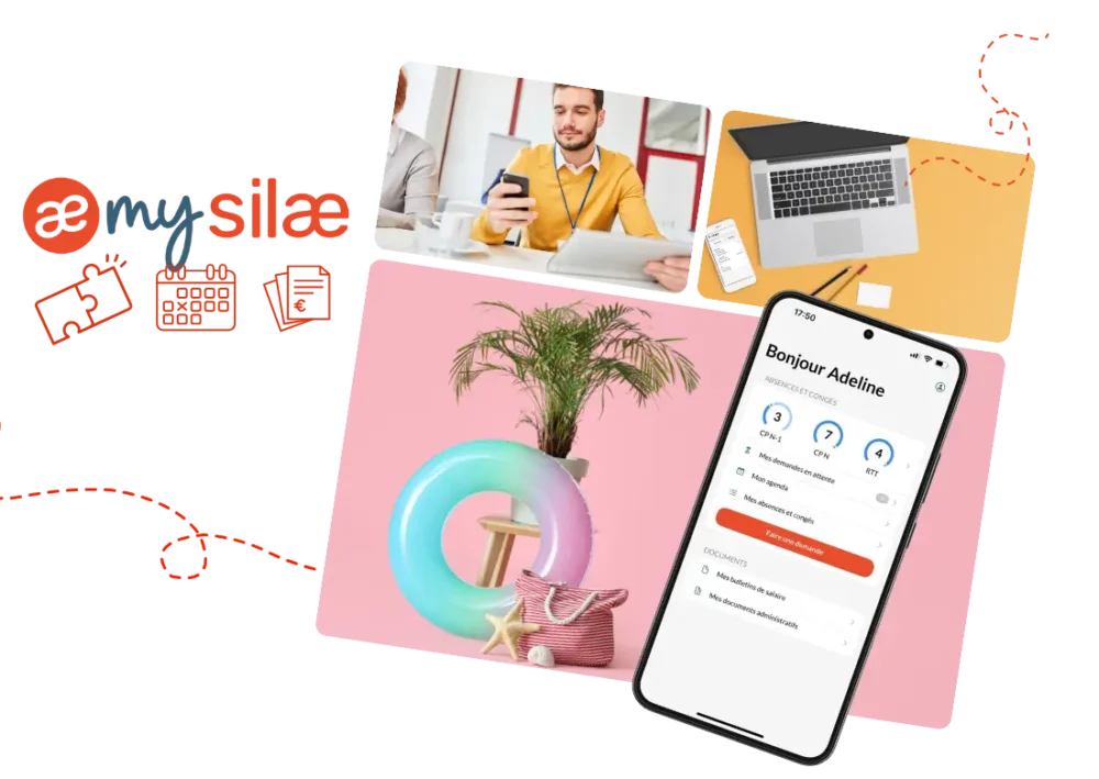 My Silae a conçu une application mobile spécialement dédiée à l’entreprise et ses salariés pour simplifier la gestion RH du quotidien.