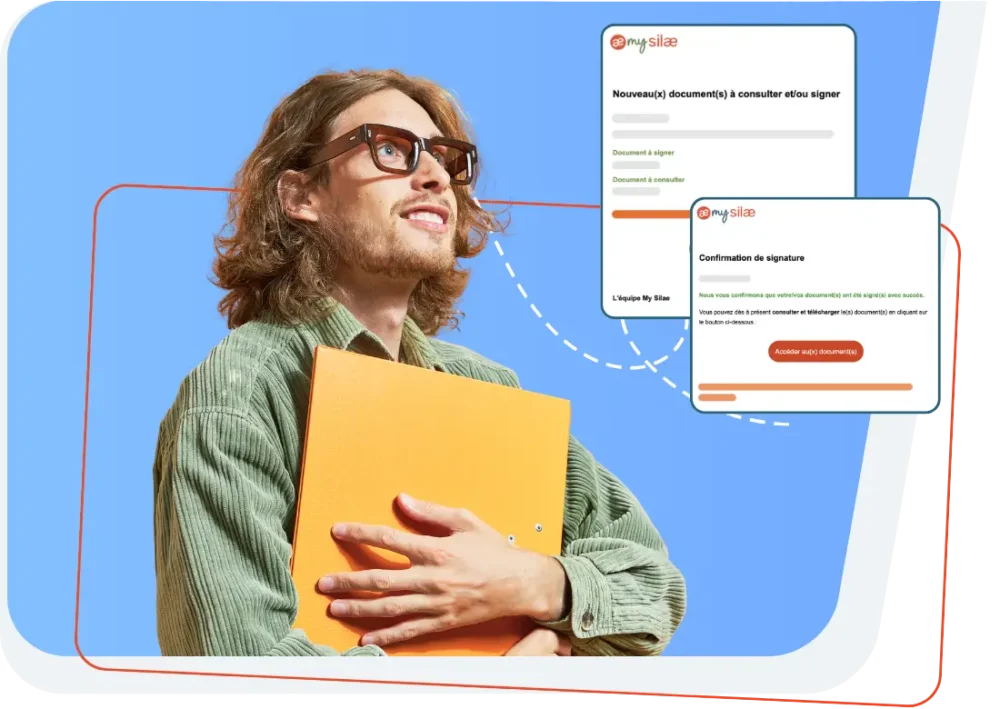 Les services RH passent trop de temps à relancer les salariés et à suivre manuellement les dossiers. La signature électronique leur offre :