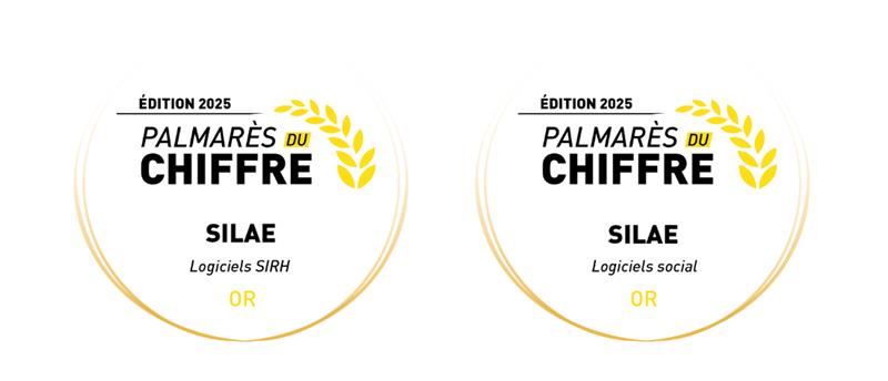 Double récompense Silae au Palmarès du Chiffre 2025 : Or en catégories Logiciels SIRH et Logiciels Social