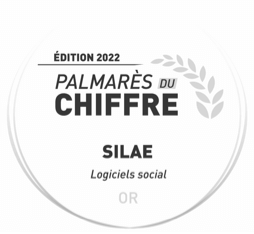 Macaron de certification Palmarès du chiffre 2022 - Catégorie Logiciel social