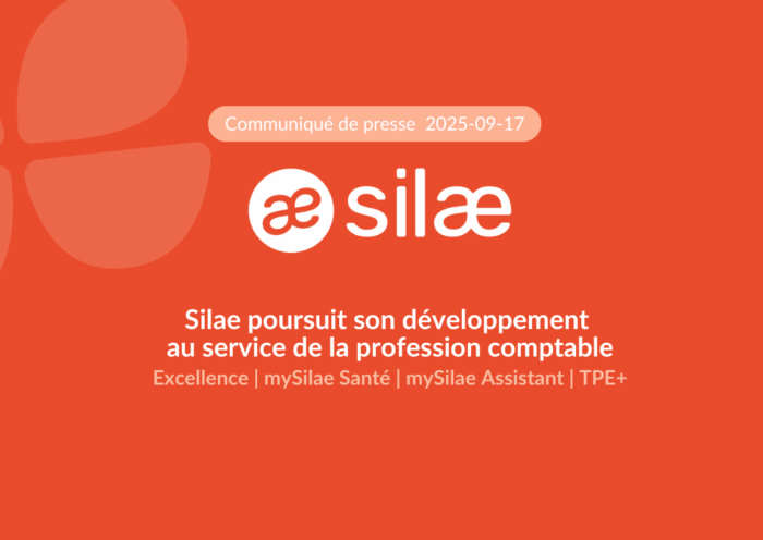 Communiqué de presse Silae du 17 septembre 2025 présentant mySilae Santé, mySilae Assistant et TPE+, au service de la profession comptable
