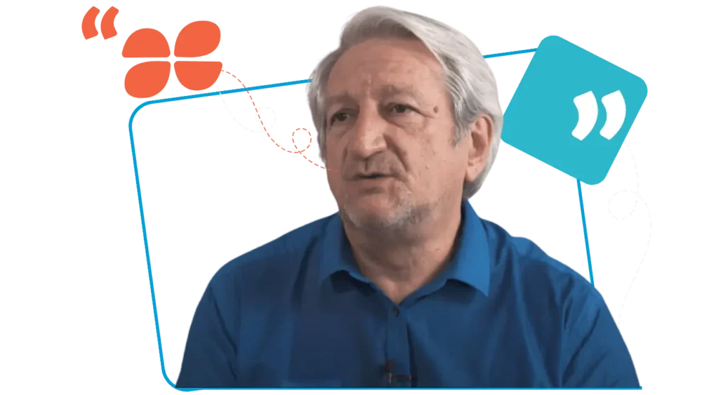 Portrait de Gilles Brunel, Directeur Consulting, partageant son avis sur le logiciel de paie My Silae dans un témoignage vidéo.